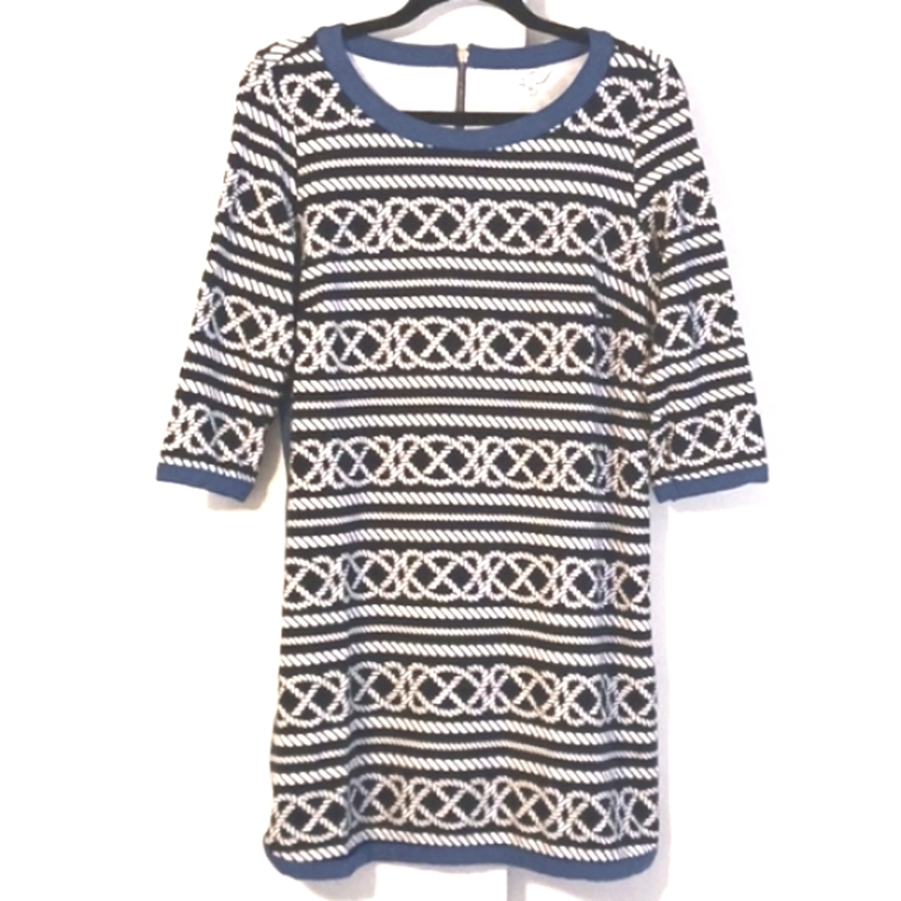 Crown & Ivy "Nautical Rope" Midi Dress in Size M